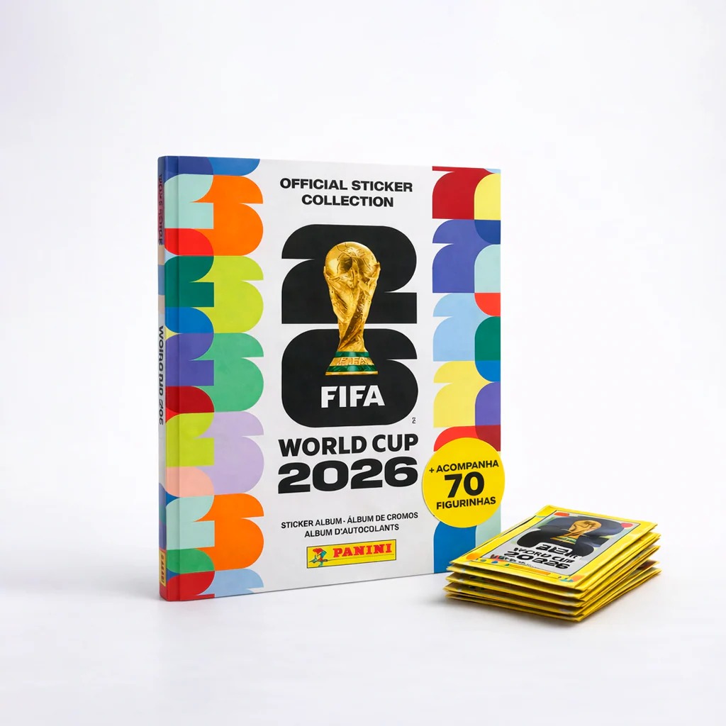 Álbum Oficial De Figurinha Copa Do Mundo Fifa 2026 - Capa Dura